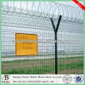 pvc welded security wire mesh fence for warehouse